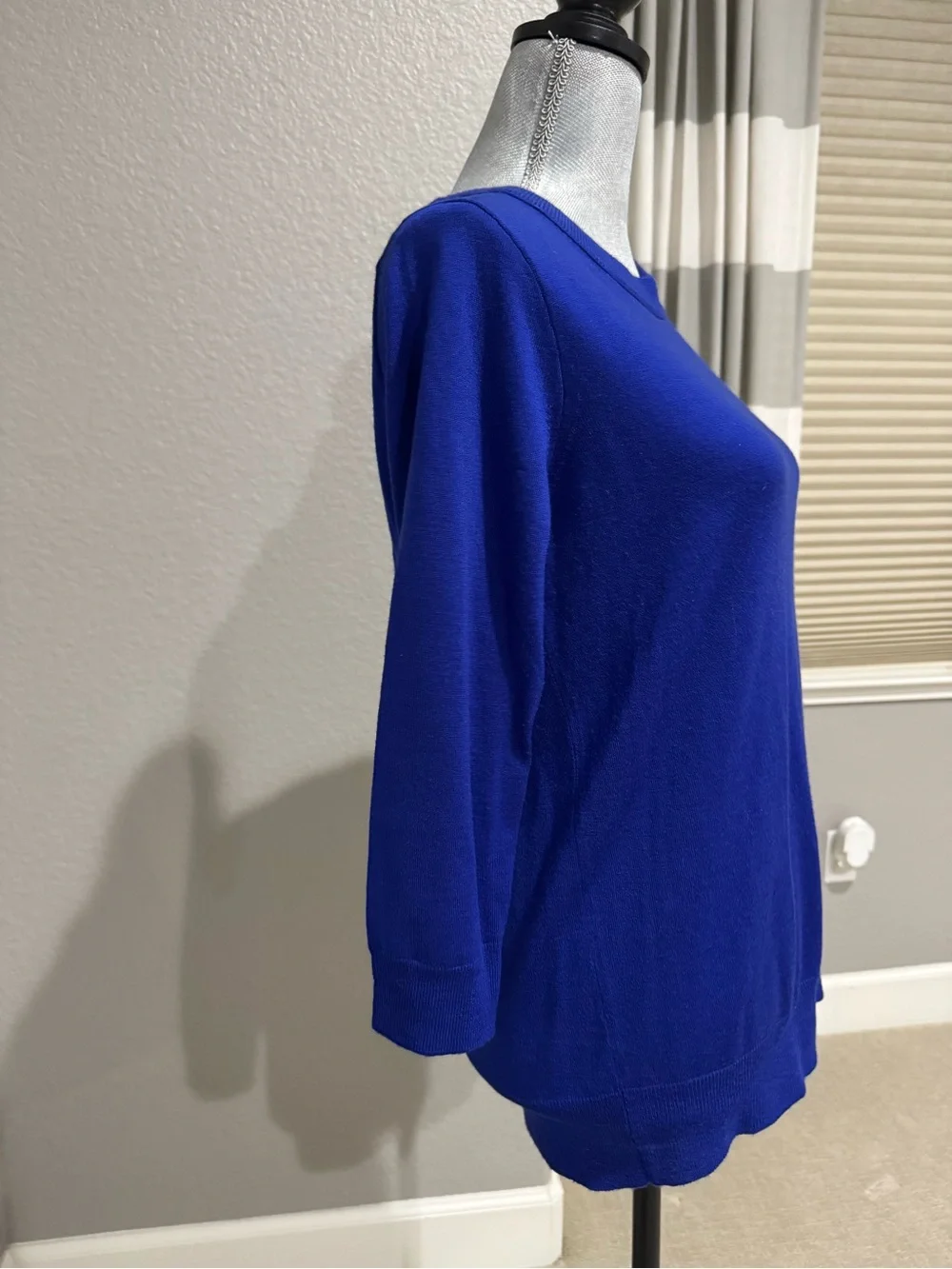 J. Crew Bright Royal Blue Crewneck Pullover